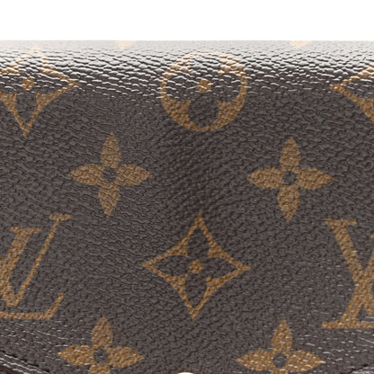 Louis Vuitton Monogram Pochette Felicie Chain Wallet Fuchsia 13 of 14