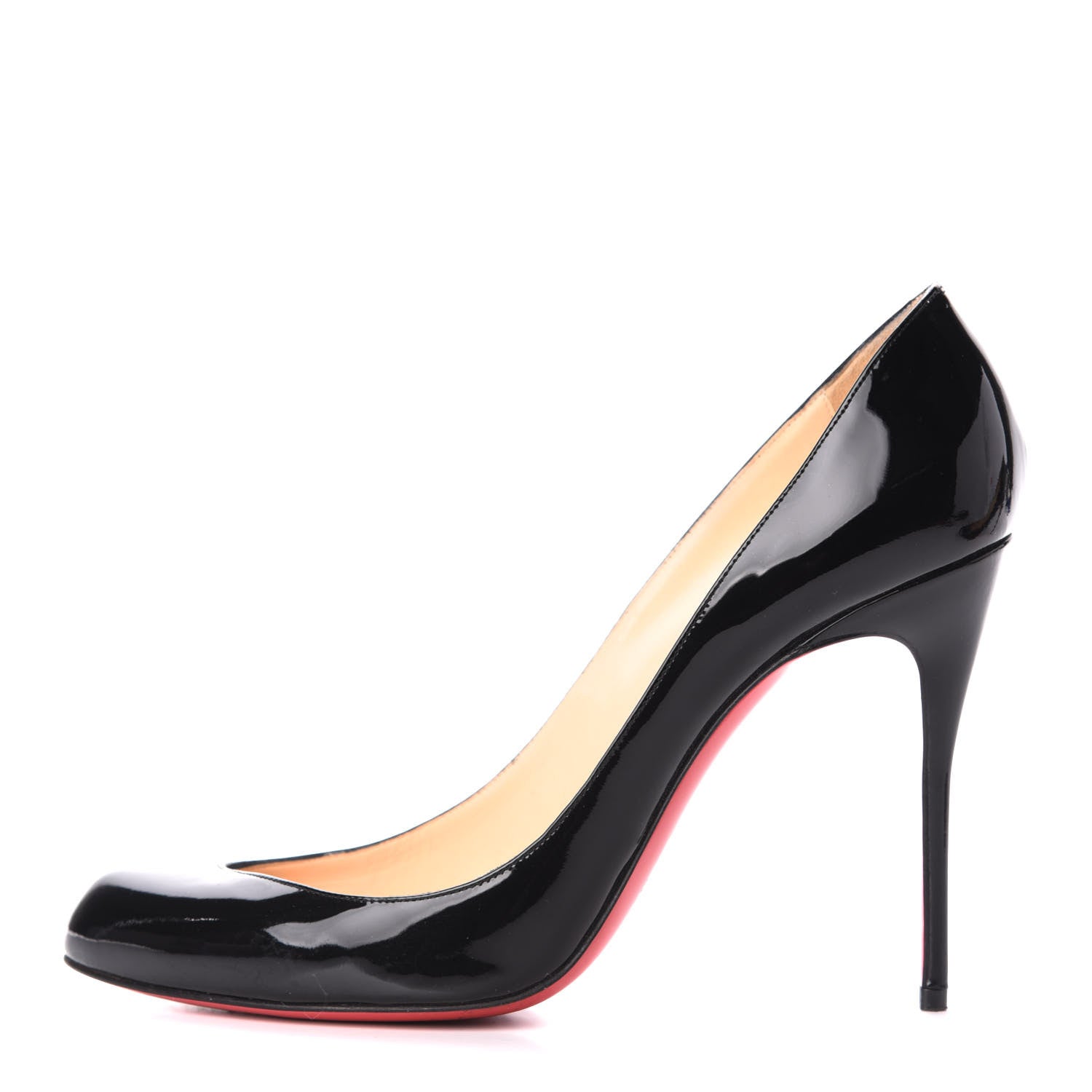 Christian Louboutin Patent Corneille 100 Pumps 40 Black 1 of 9
