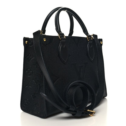 Louis Vuitton Empreinte Monogram Giant Onthego PM Black 2 of 9