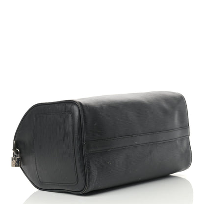 Louis Vuitton Epi Speedy 35 Black 4 of 21