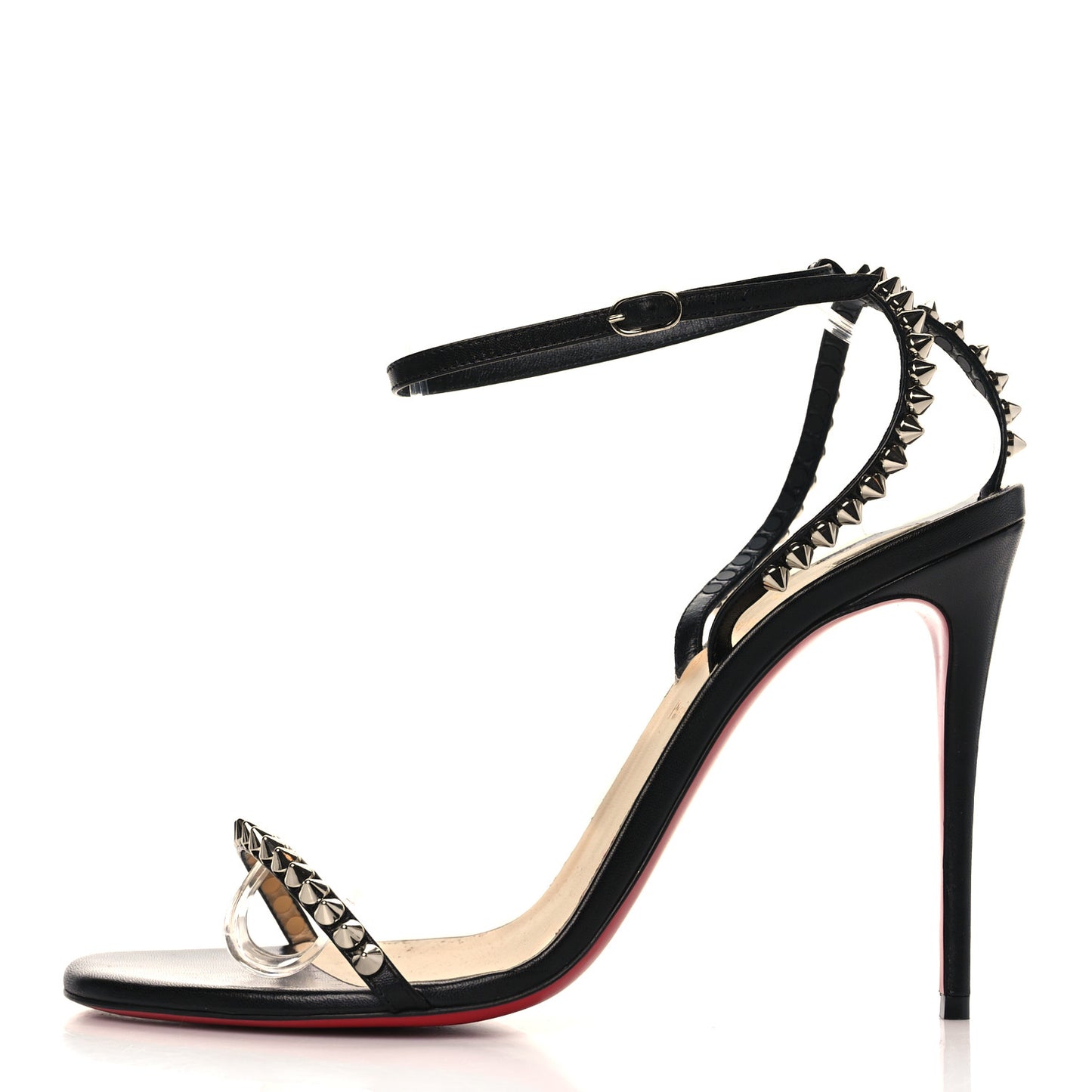 Nappa So Me 100 Sandals 39.5 Black