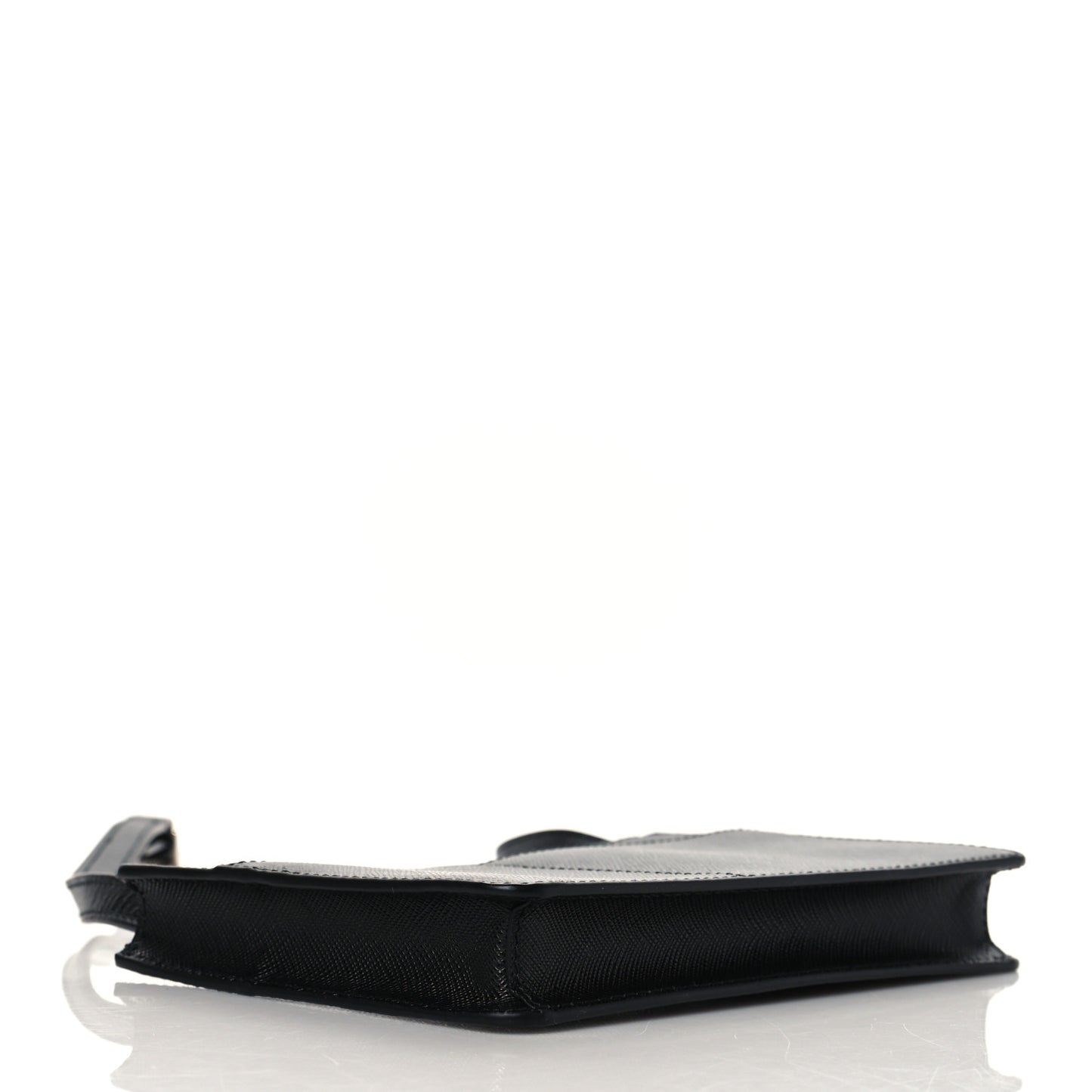 Saffiano Crossbody Bag Black