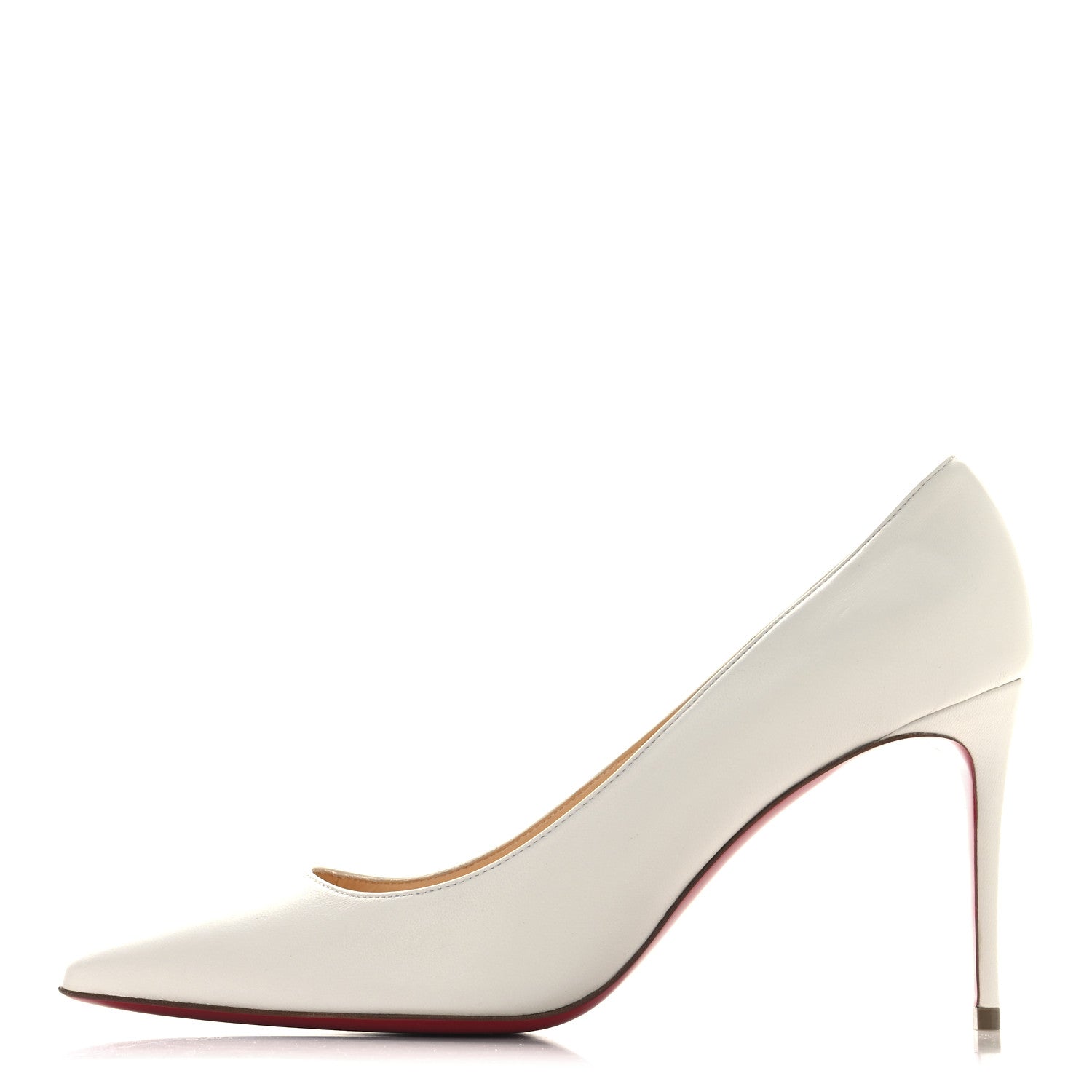 Christian Louboutin Nappa Kate 85 Pumps 39.5 White 1 of 9