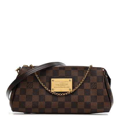 Louis Vuitton Damier Ebene Eva Clutch 1 of 10