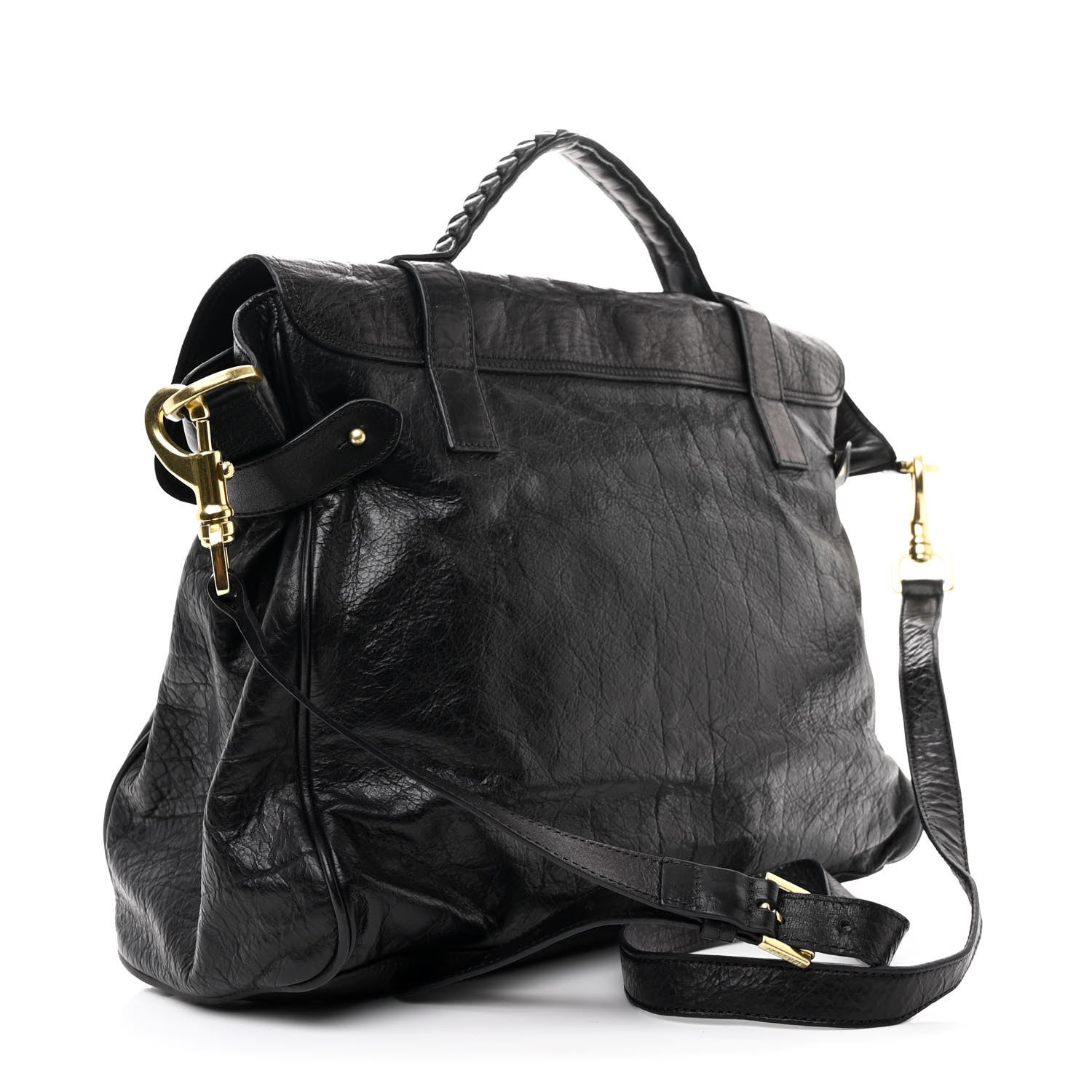 Mulberry Soft Buffalo Oversized Alexa Black 3 of 10