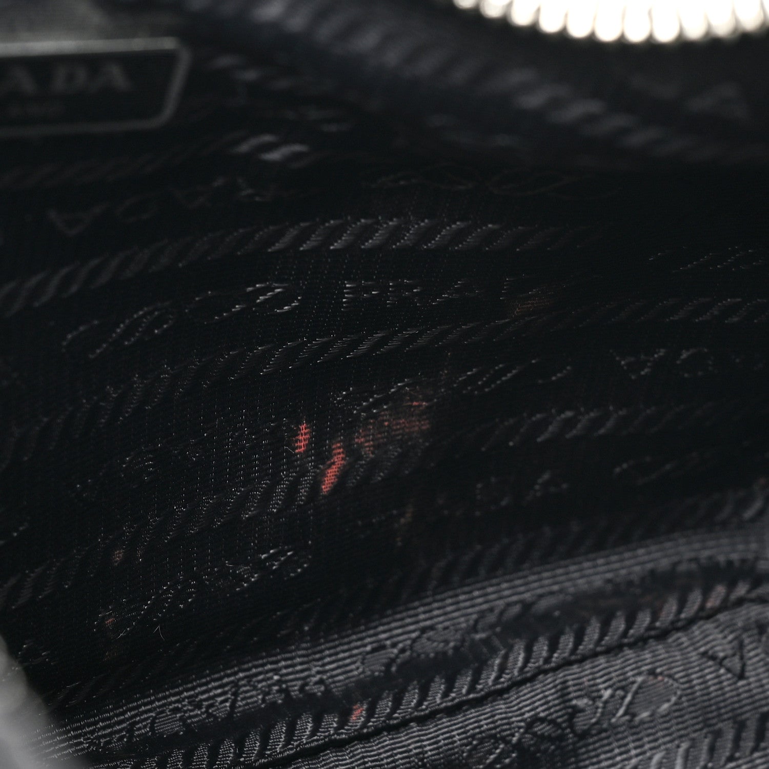 Prada Nylon Re-Edition 2005 Shoulder Bag Black 10 of 13