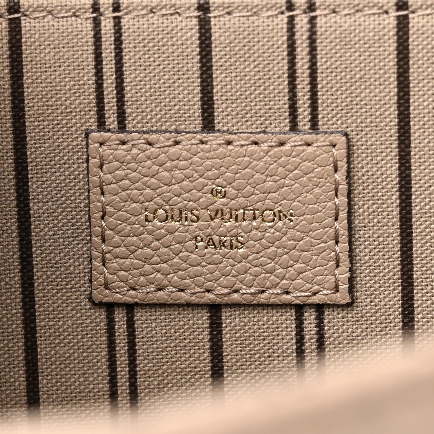 Empreinte Pochette Metis Tourterelle