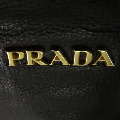 Prada Vitello Daino Shoulder Bag Black 11 of 11