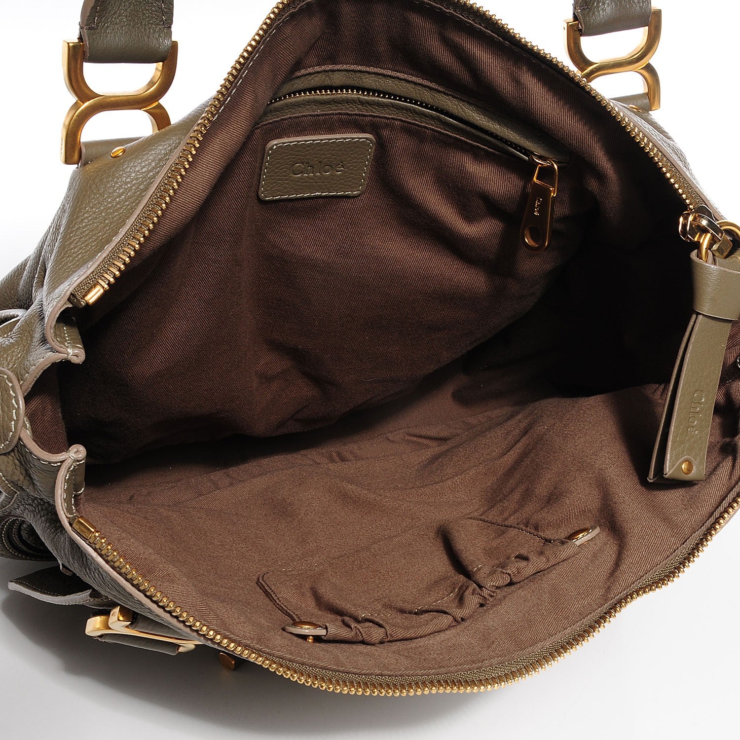 Chloe Calfskin Large Marcie Satchel Clover 5 of 11