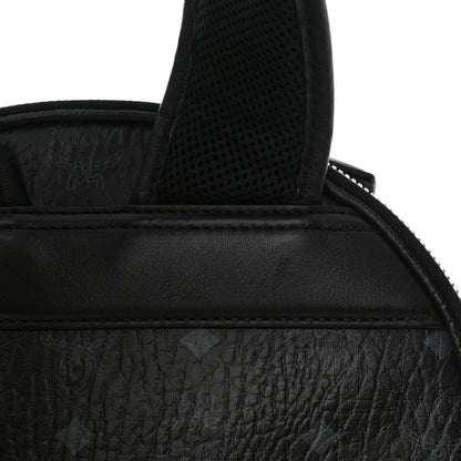 MCM Visetos Medium Stark Backpack Black 12 of 12