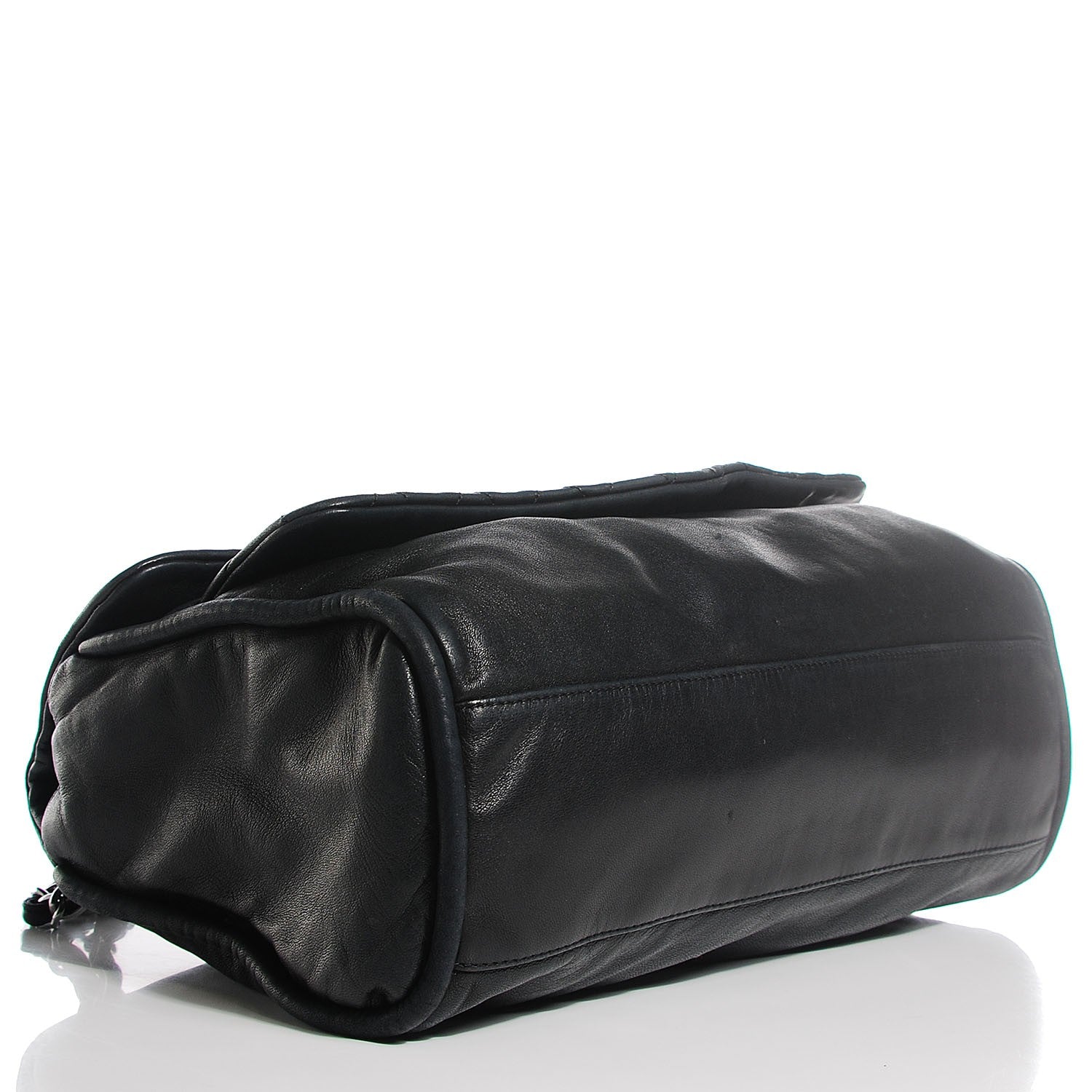Chanel Lambskin Jumbo Mademoiselle Double Flap Black 4 of 8