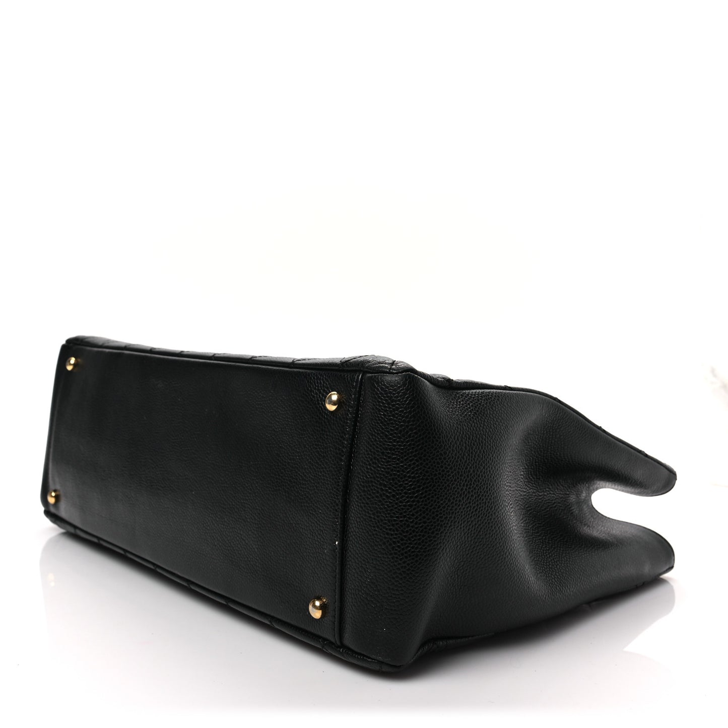 Caviar Quilted XL Grand Shopping Tote GST Black