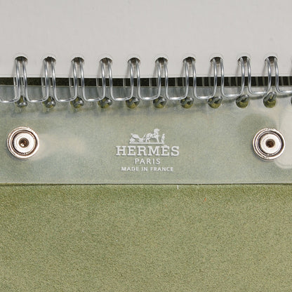 Hermes Togo Ulysse Mini Notebook Cover Vert Anis 7 of 12