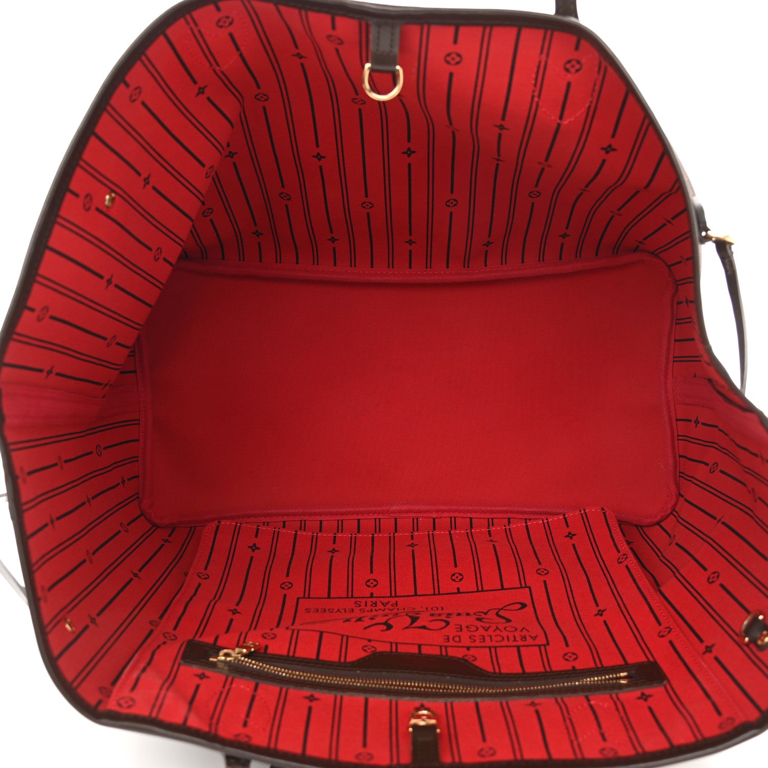 Louis Vuitton Damier Ebene Neverfull GM 5 of 11