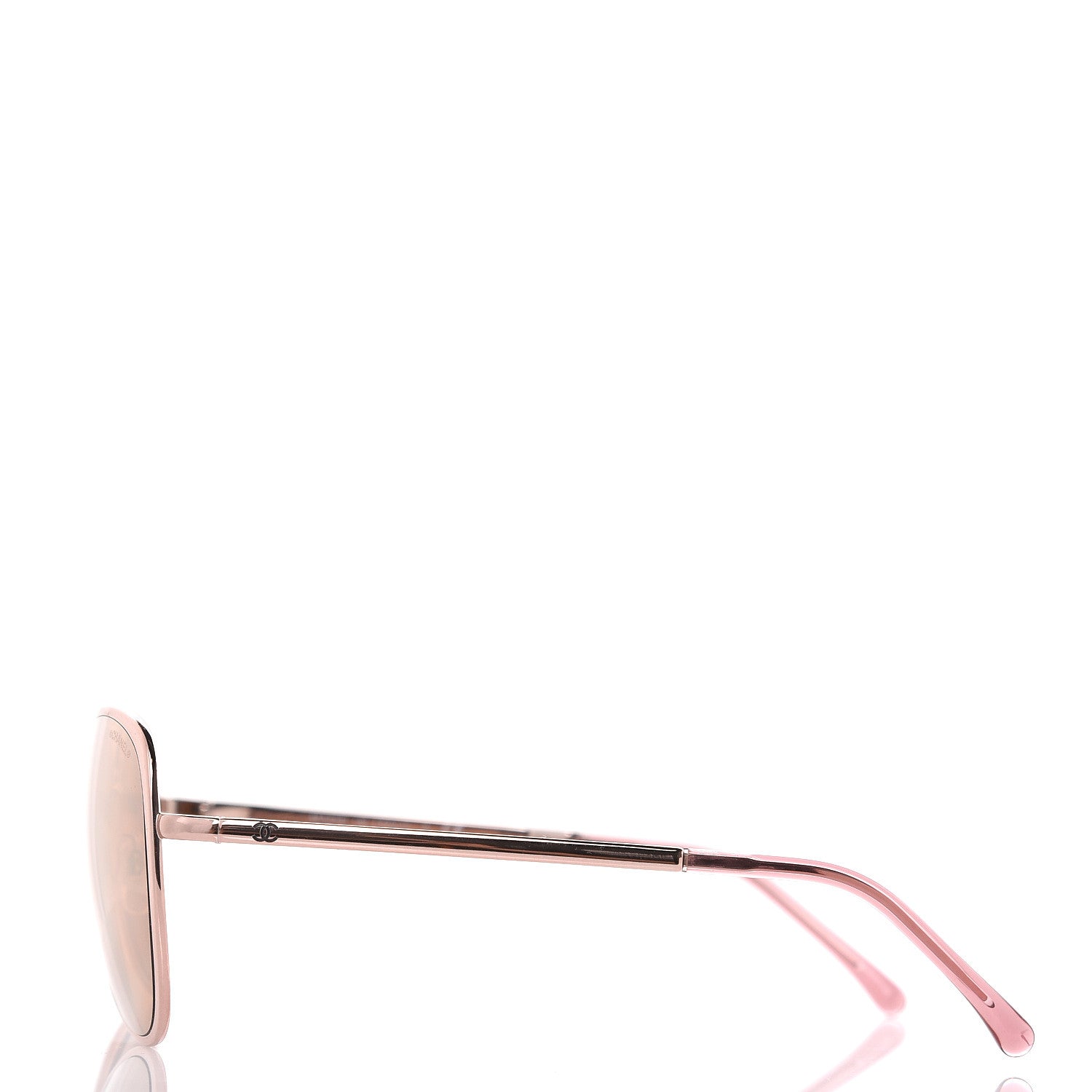 Chanel 18K Pilot Summer Sunglasses 4223 Pink Gold 2 of 7