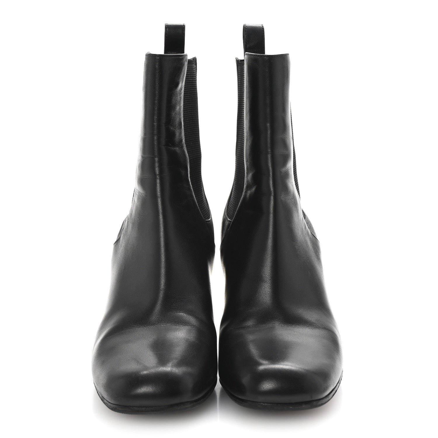 Gucci Nappa Charlotte Ankle Boots 37 Black 3 of 10