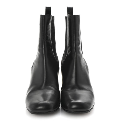 Gucci Nappa Charlotte Ankle Boots 37 Black 3 of 10