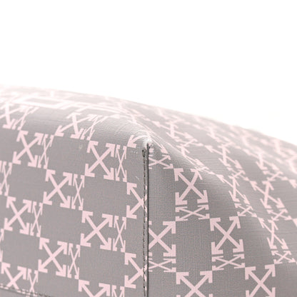 Off-White Coated Canvas Arrow Print Day Off Tote Bag White 11 of 14