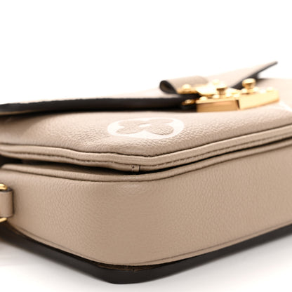 Louis Vuitton Empreinte Monogram Giant Pochette Metis East West Tourterelle Creme 8 of 9