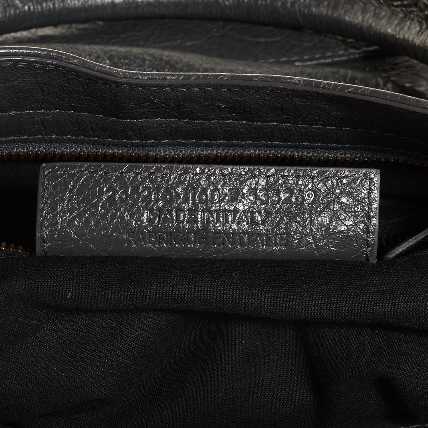 Balenciaga Agneau Classic Hardware Velo Gris Fossile 8 of 12