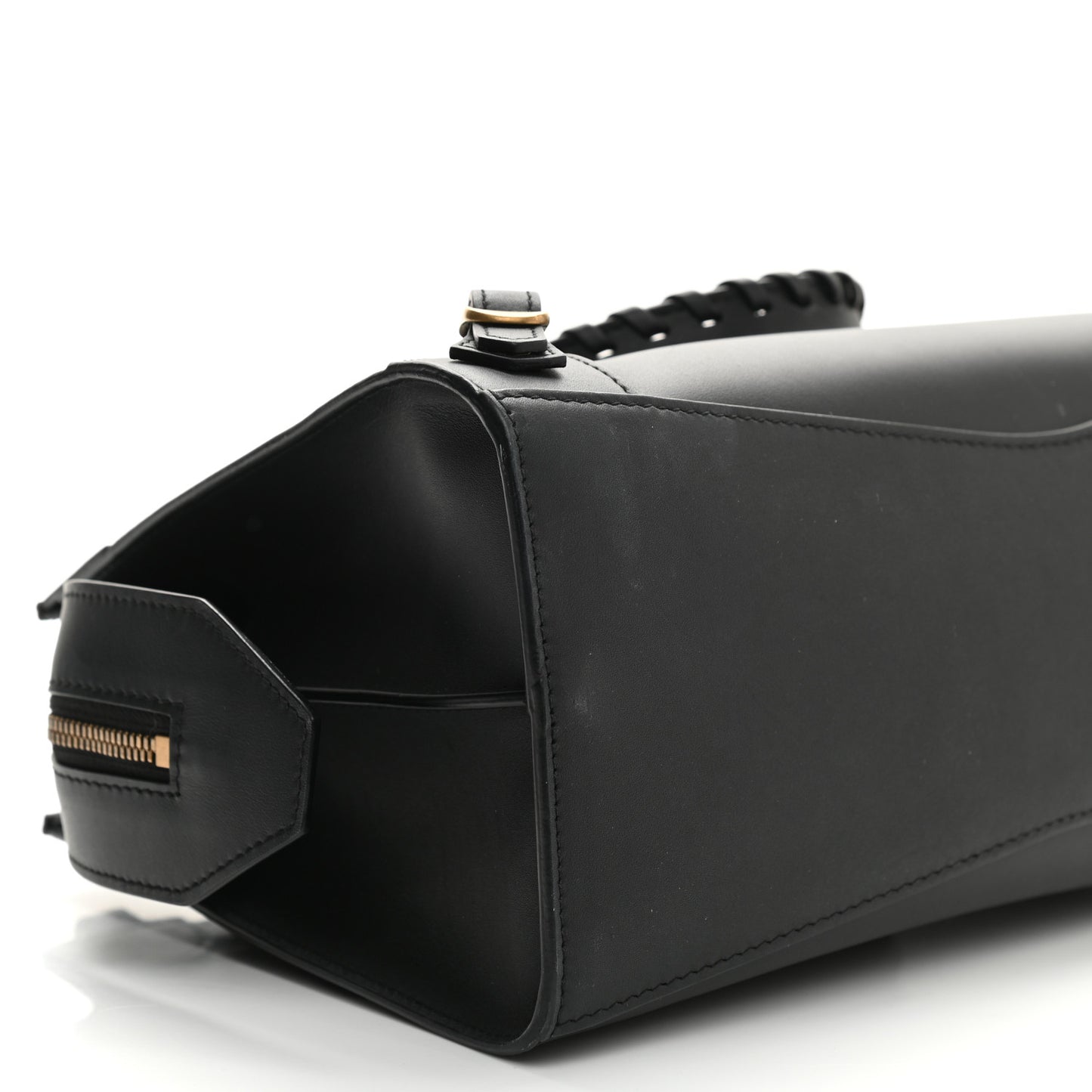Smooth Calfskin Neo Classic Brass Hardware S City Black