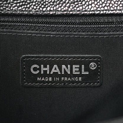 Chanel Caviar Quilted Large Boy Flap Black 6 of 9