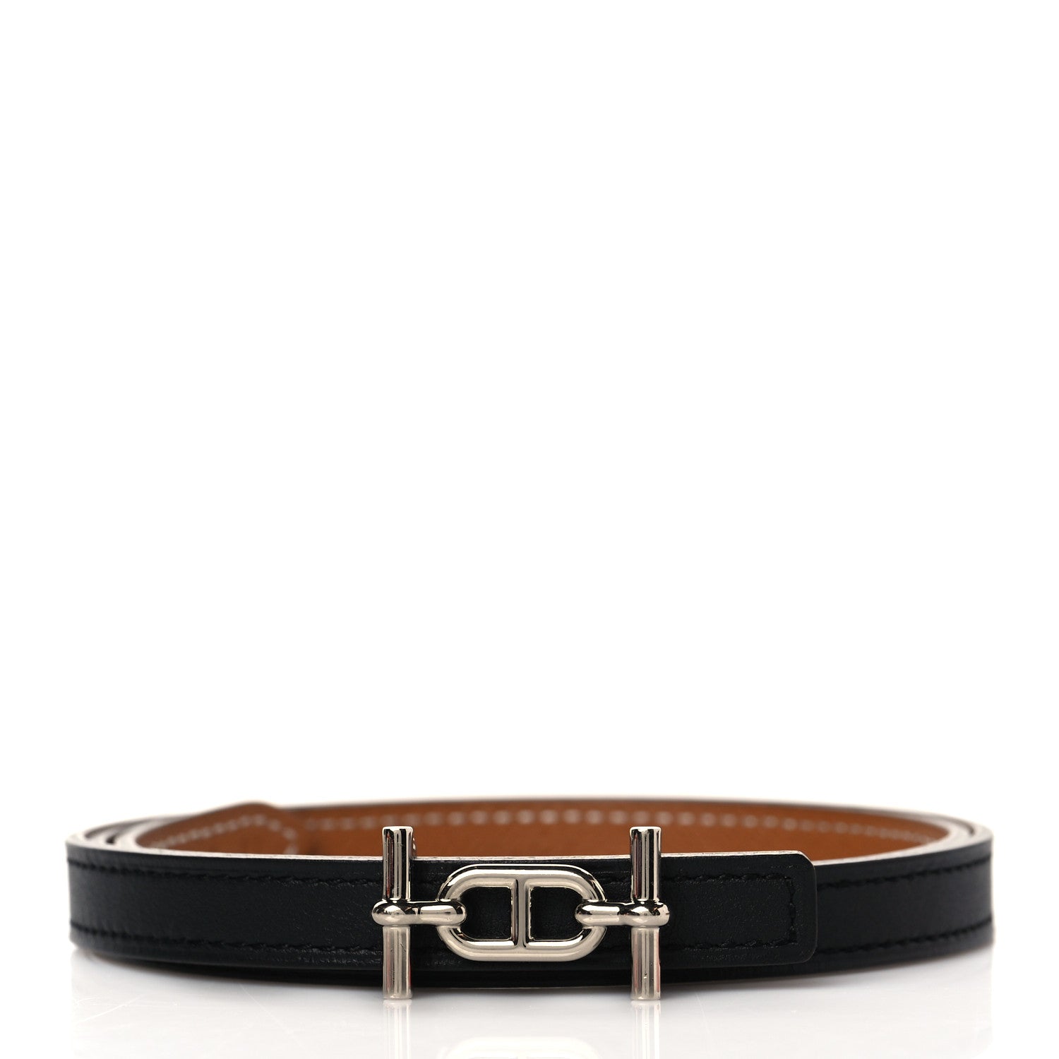 Hermes Swift Epsom 13mm Ancre Belt 70 Black Gold 1 of 7