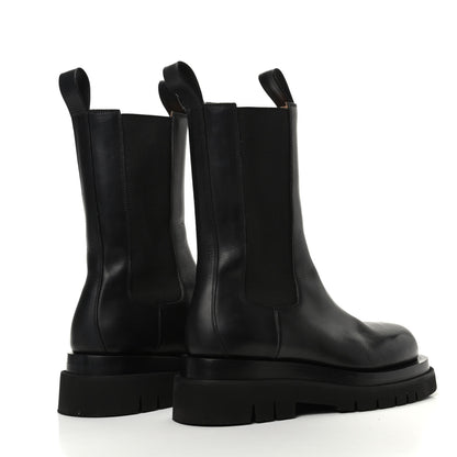 Bottega Veneta Calfskin The Lug Chelsea 55mm Boots 39 Black 4 of 7