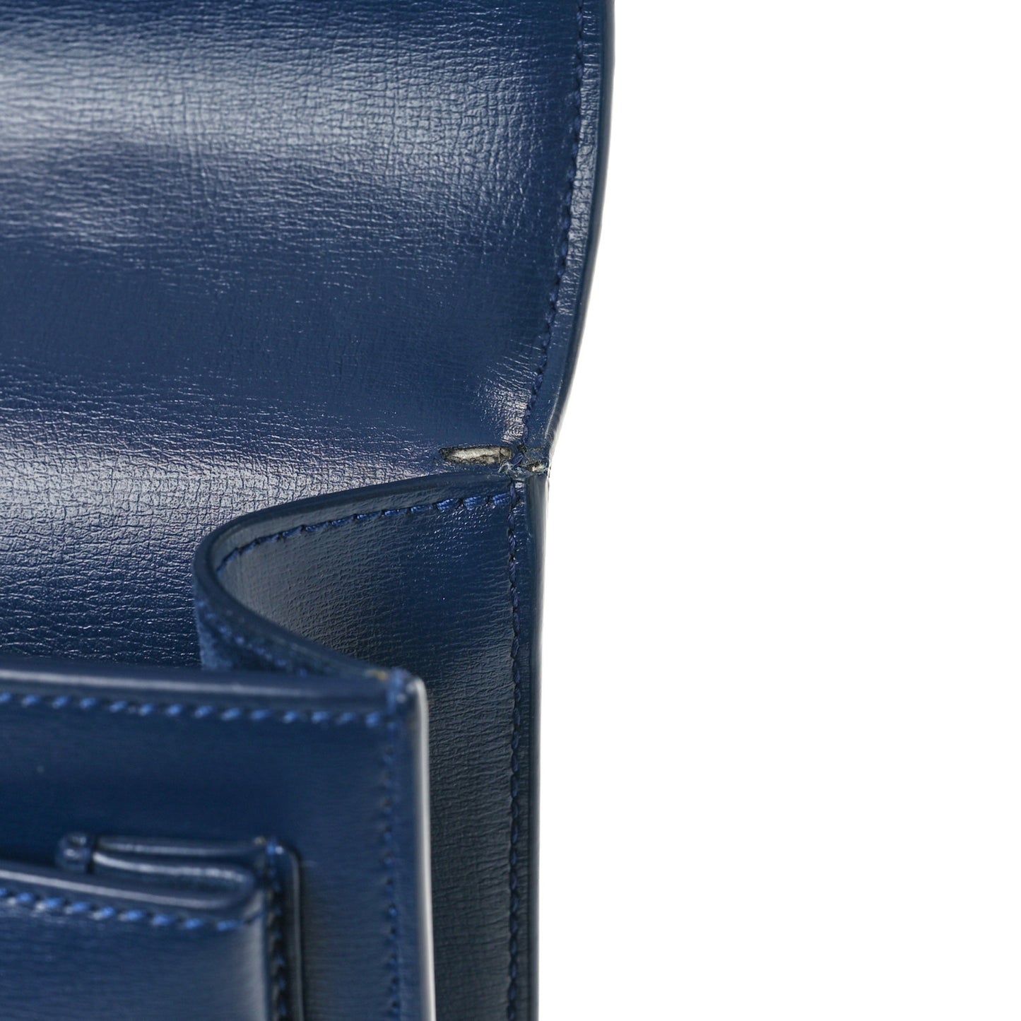 Calfskin Medium Monogram Sunset Blue Charron