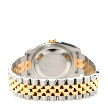 Rolex Stainless Steel 18K Yellow Gold 36mm Oyster Perpetual Datejust Watch Silver 116233 3 of 5