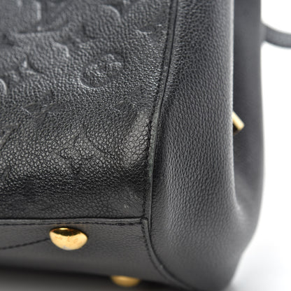 Louis Vuitton Empreinte Montaigne MM Black 10 of 13