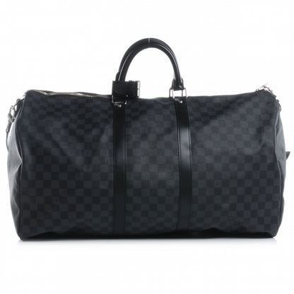 Louis Vuitton Damier Graphite Keepall Bandouliere 55 1 of 7
