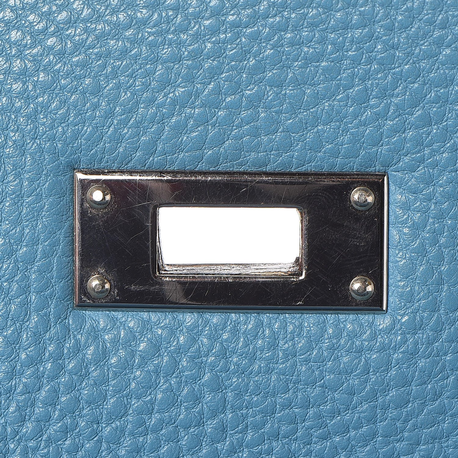 Hermes Togo Kelly Retourne 32 Blue Jean 23 of 43