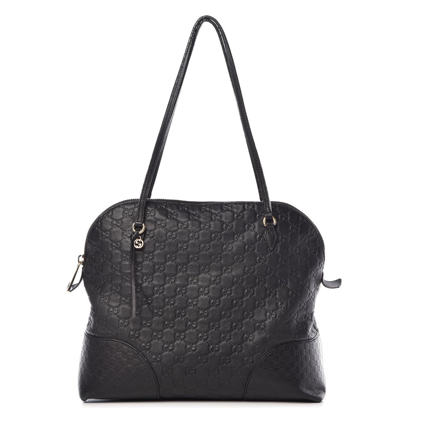 Guccissima Medium Bree Shoulder Bag Black