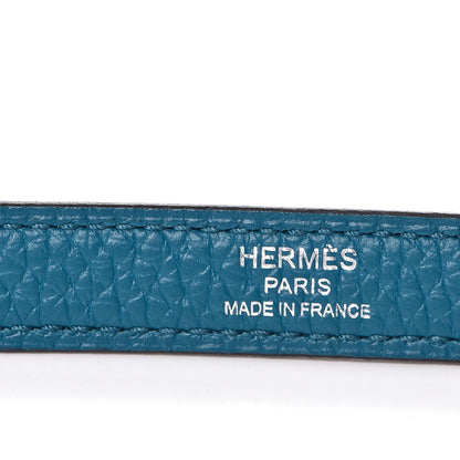 Hermes Togo Kelly Retourne 32 Bleu Izmir 32 of 35