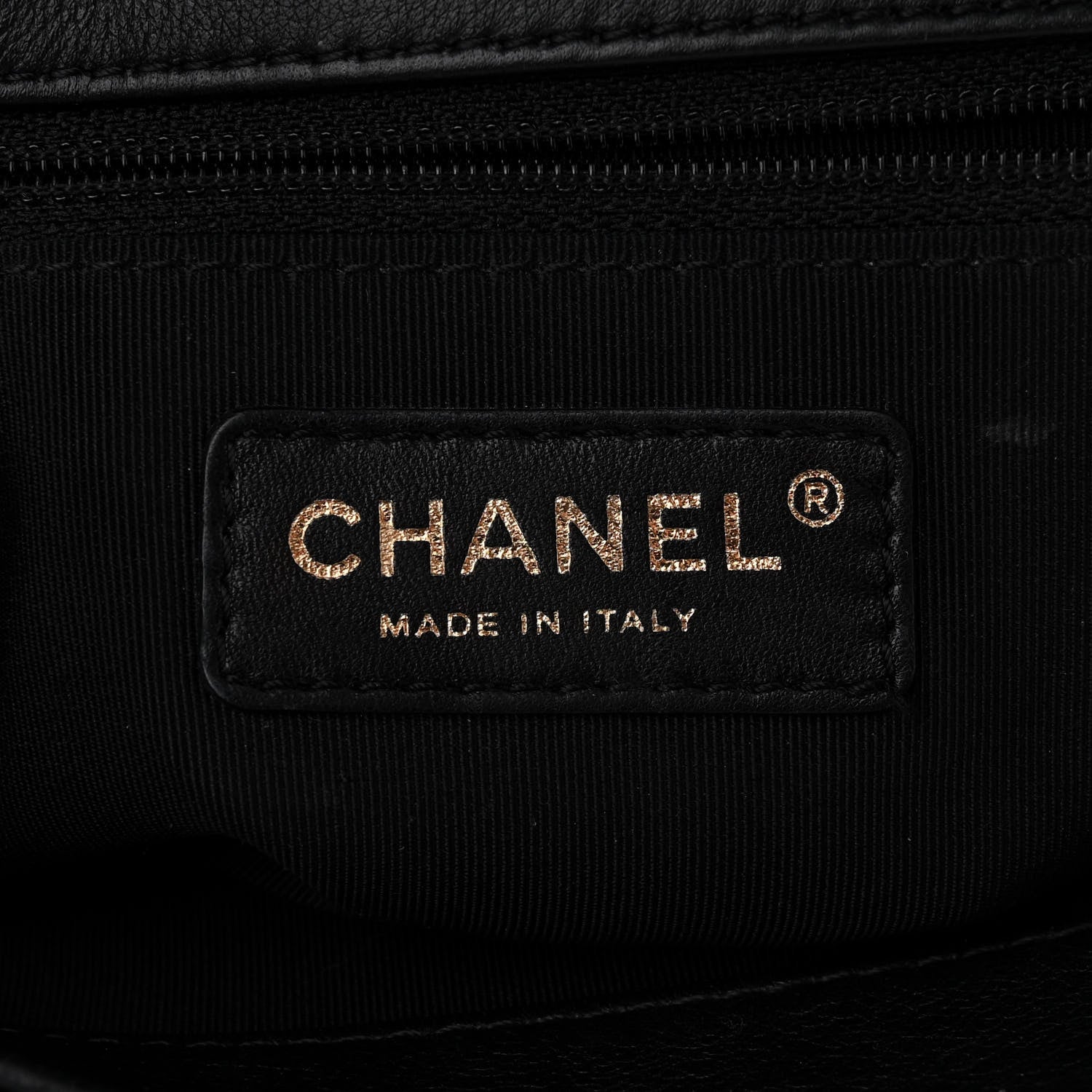 Chanel Calfskin Quilted Medium Graphic Flap Red Black 6 of 13