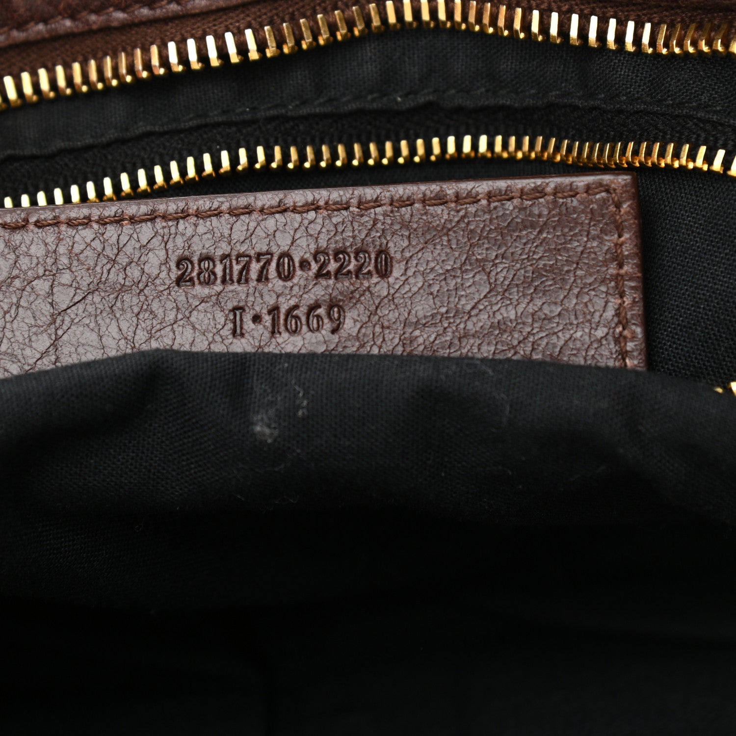Balenciaga Agneau Giant 12 Gold Hardware City Cigare Fonce 5 of 10