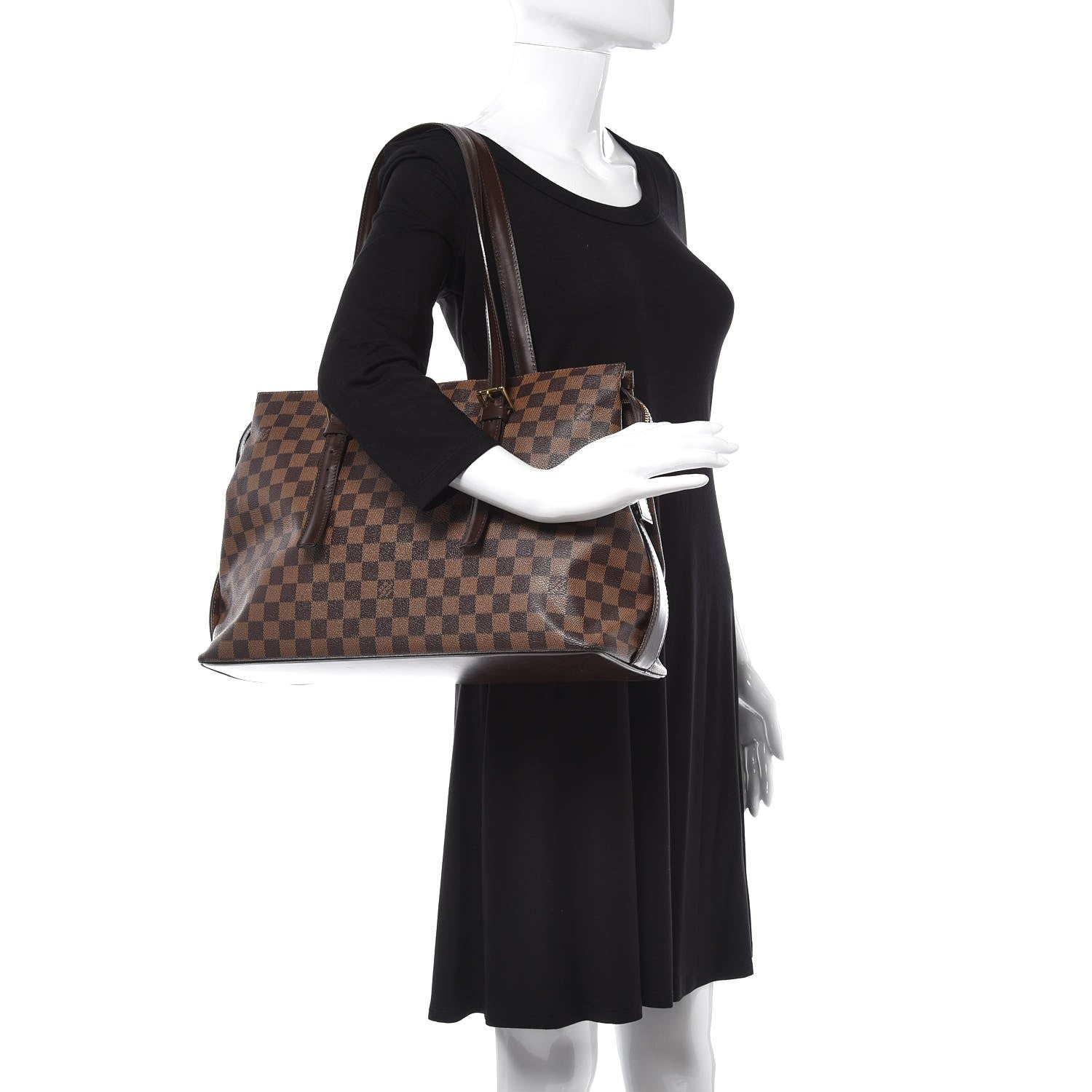 Louis Vuitton Damier Ebene Chelsea Tote 2 of 16