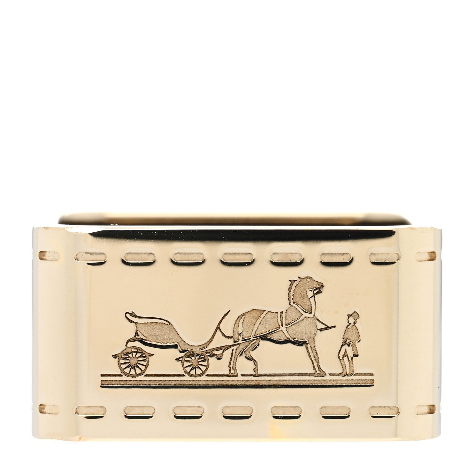 Hermes Permabrass Bolduc Scarf Ring 1 of 4