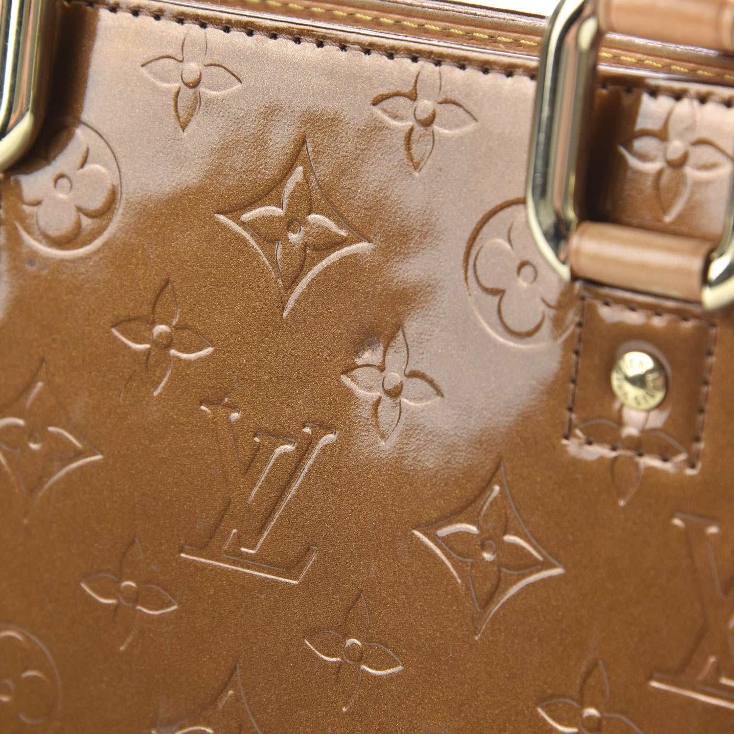 Louis Vuitton Vernis Mini Forsyth Bronze 8 of 11