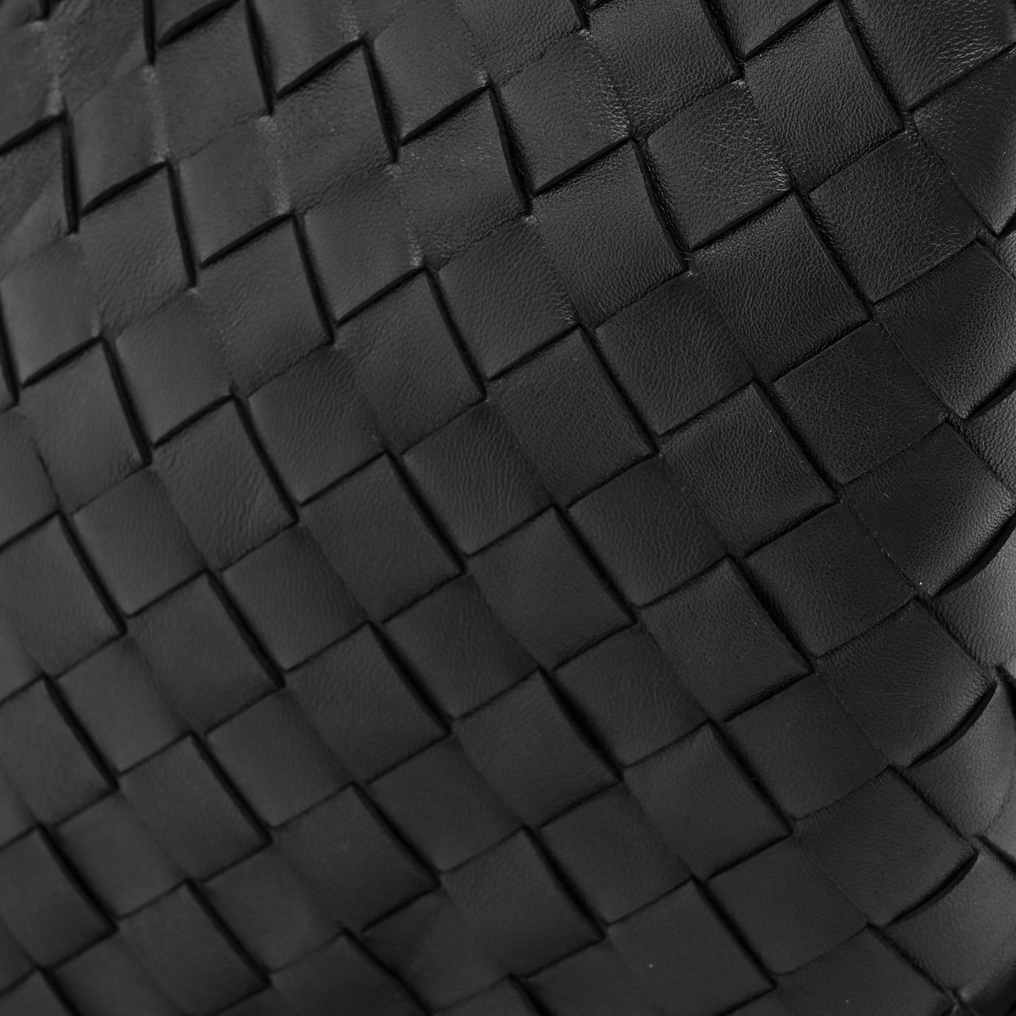 Nappa Intrecciato BV Twist Black