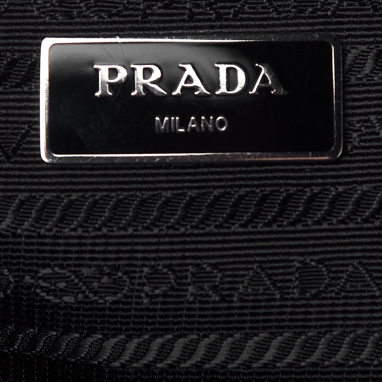 Prada Tessuto Nylon Vela Saffiano Large Backpack Black 5 of 10