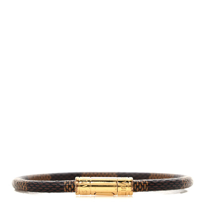 Louis Vuitton Damier Ebene Keep It Bracelet 17 1 of 5