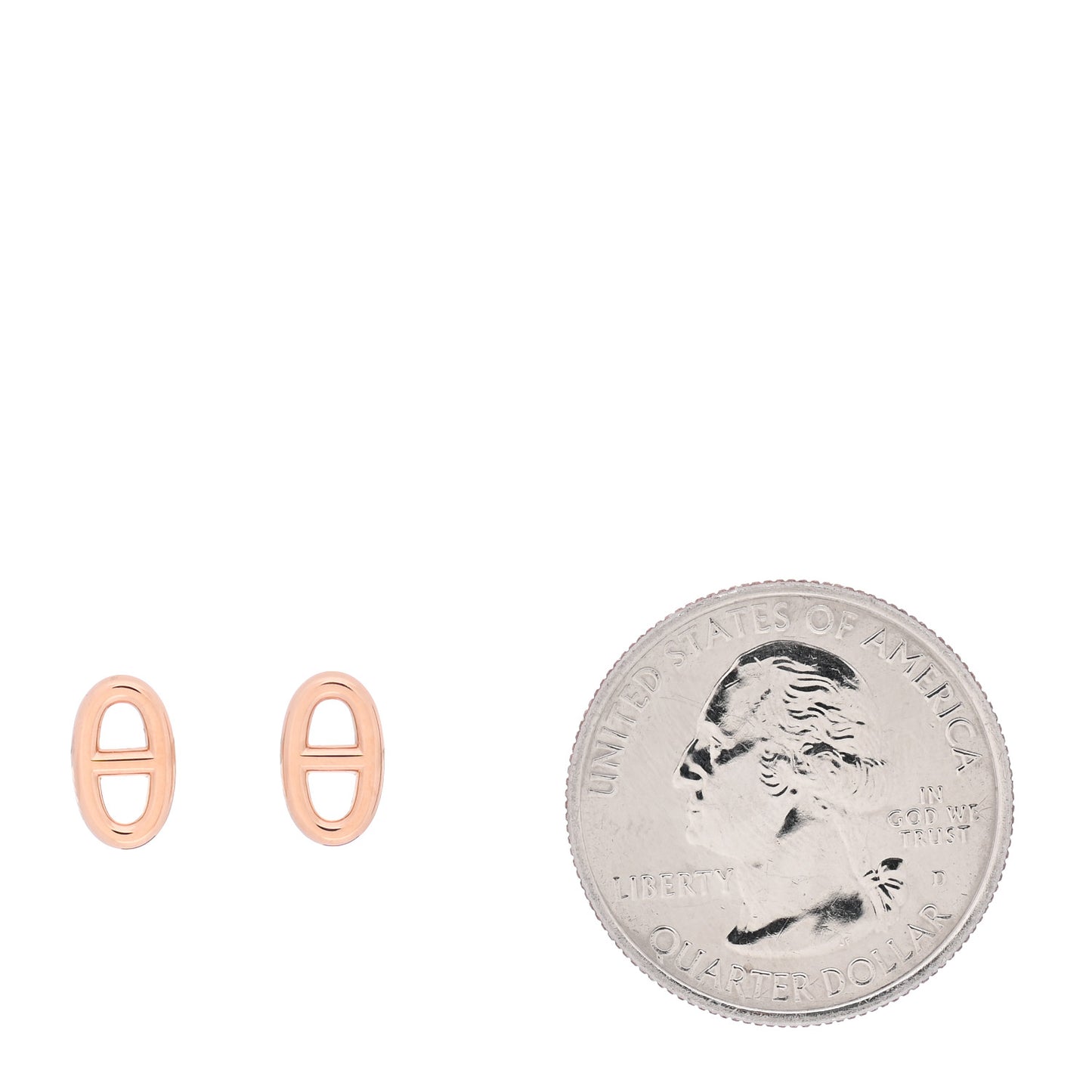 18K Rose Gold TPM Farandole Stud Earrings