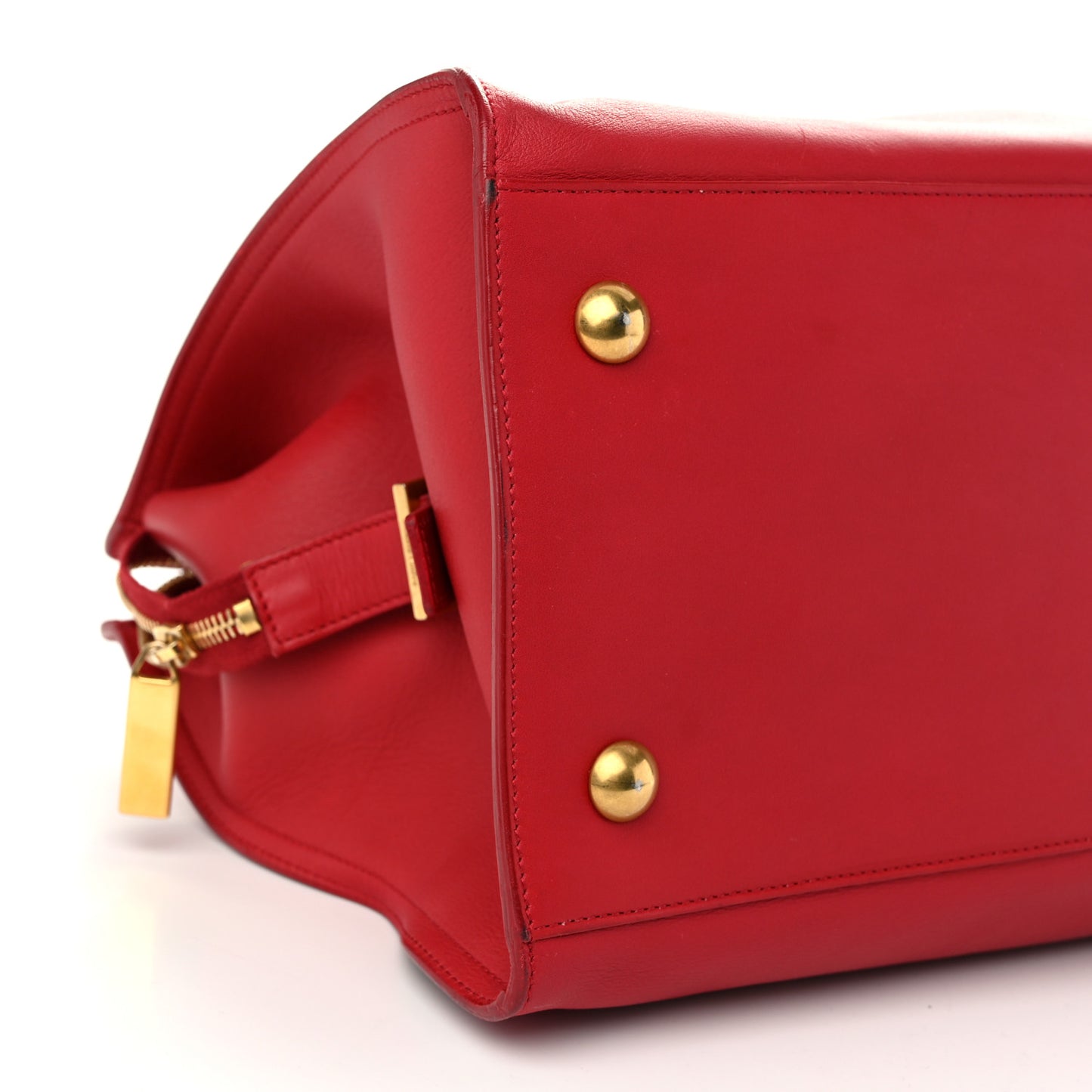 Calfskin Medium Classic Y Cabas Fuchsia