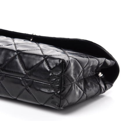 Chanel Vinyl Quilted In the Business Flap Bag Black 8 of 14