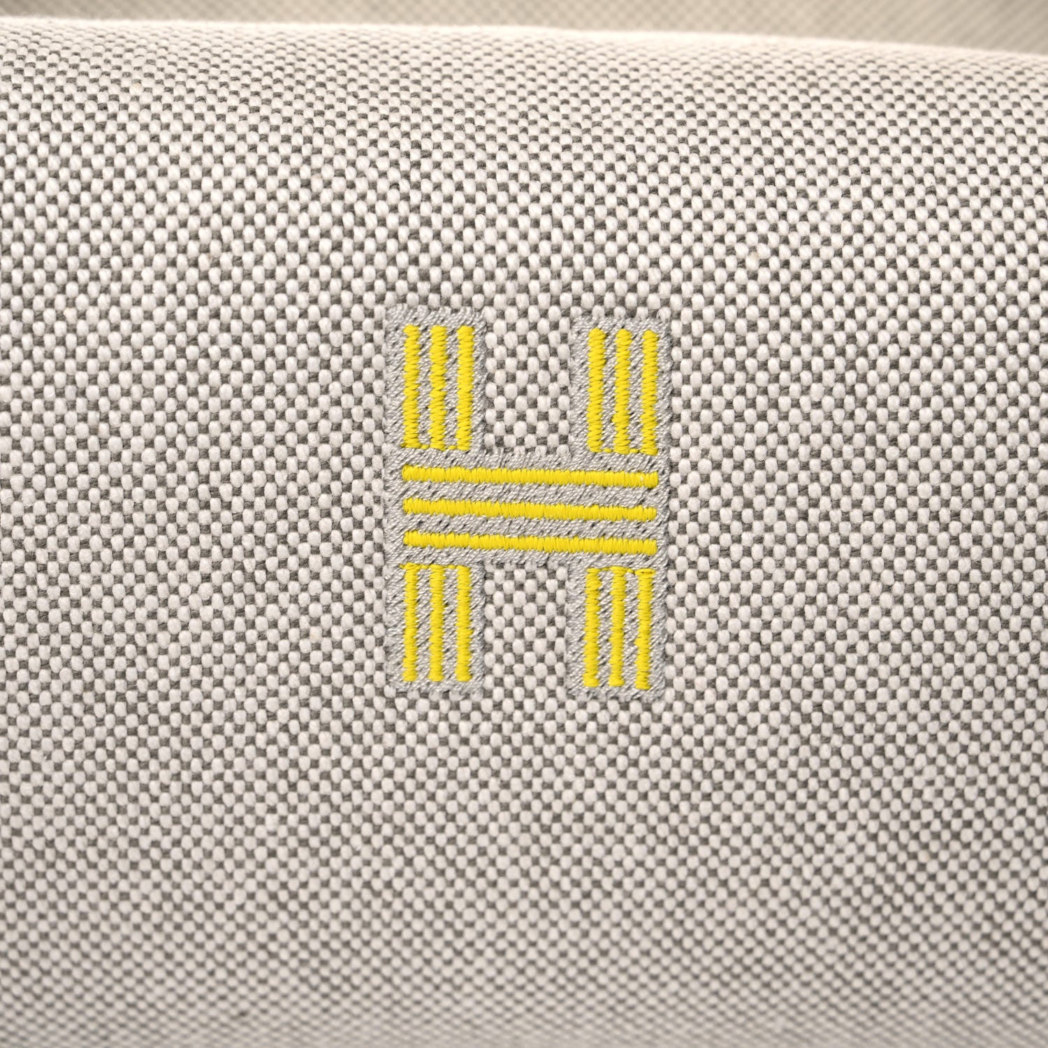 Hermes Canvas Small Bride-A-Brac Pouch Natural Jaune Citron 11 of 11