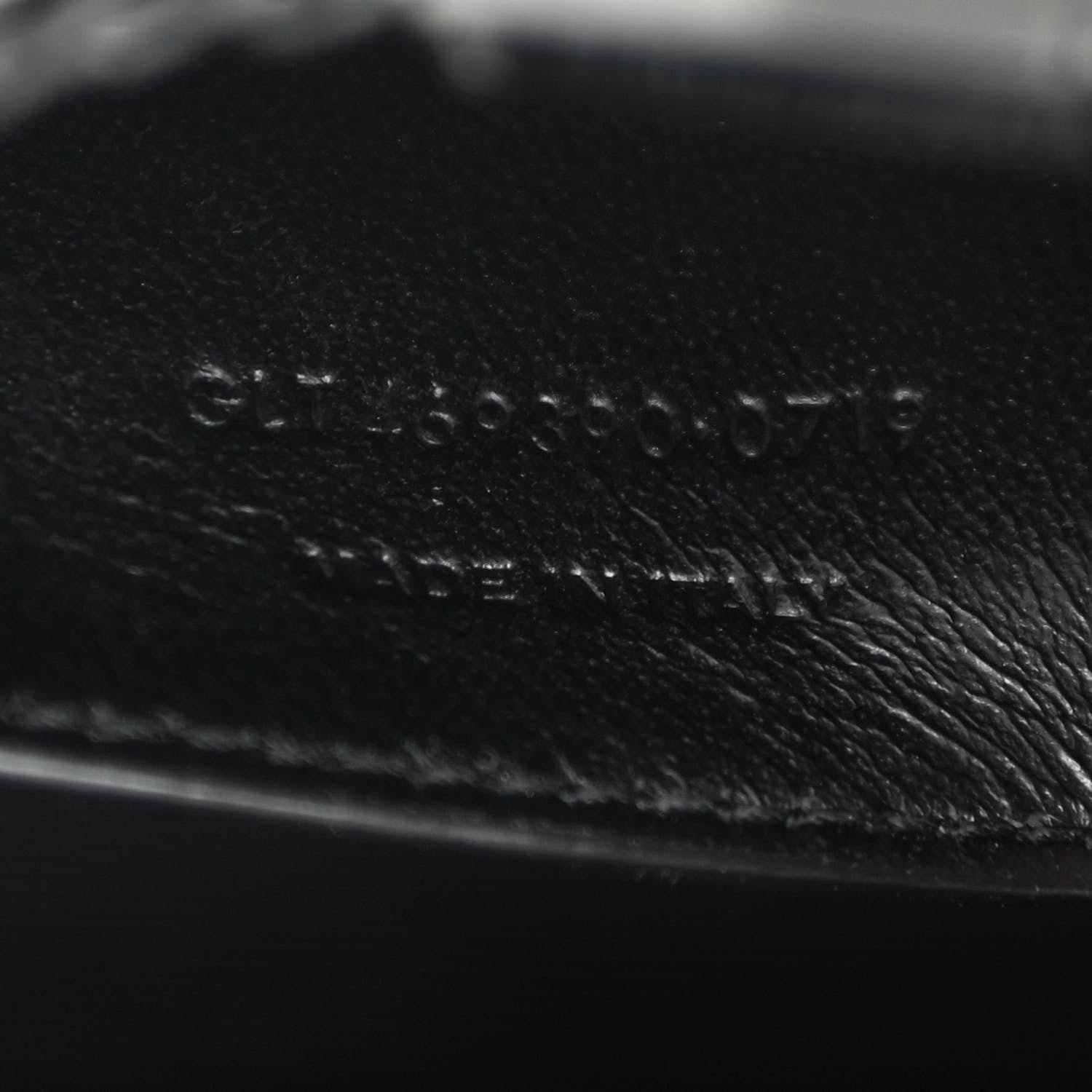 Saint Laurent Grain De Poudre Square Dot Print Small Monogram Kate Satchel White Matte Black 7 of 9