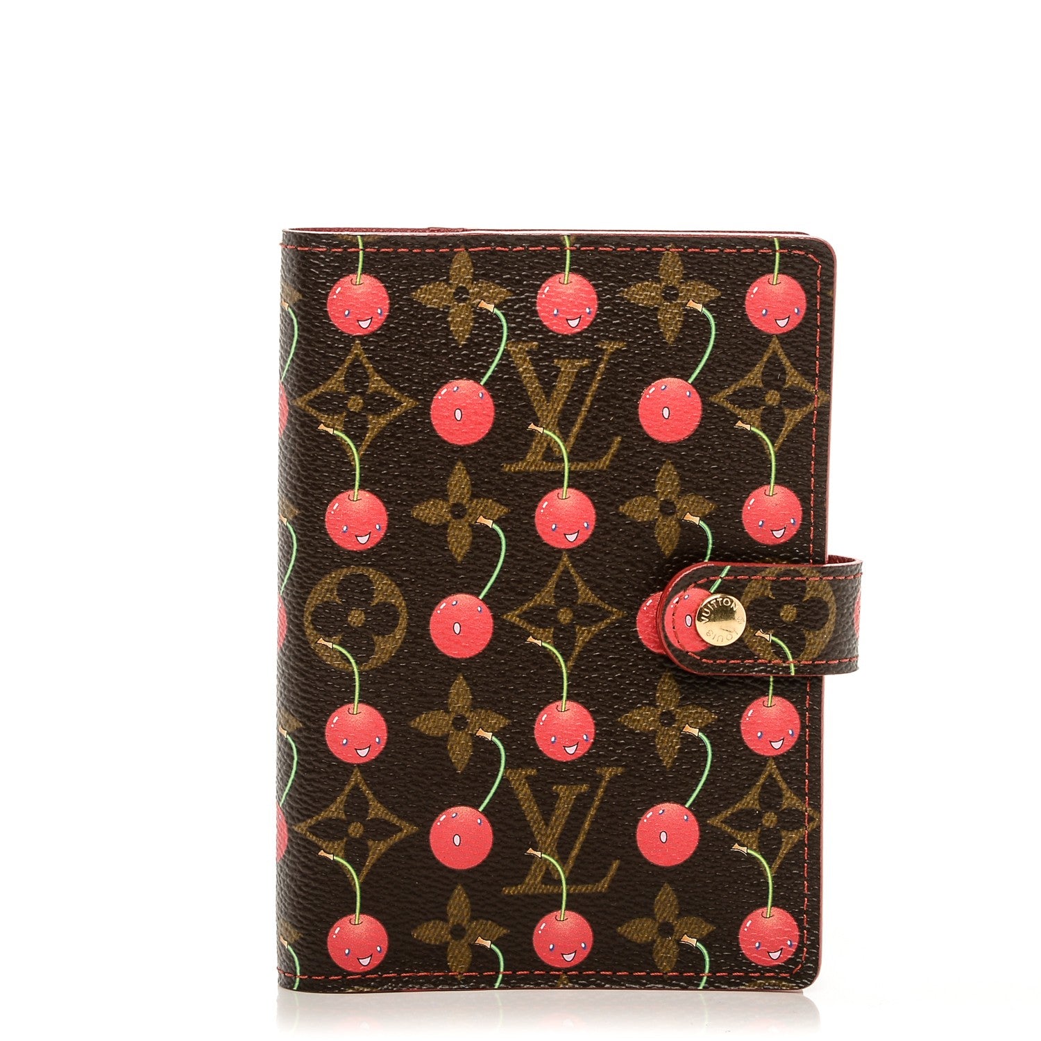 Louis Vuitton Monogram Cerises Small Ring Agenda Cover 1 of 6