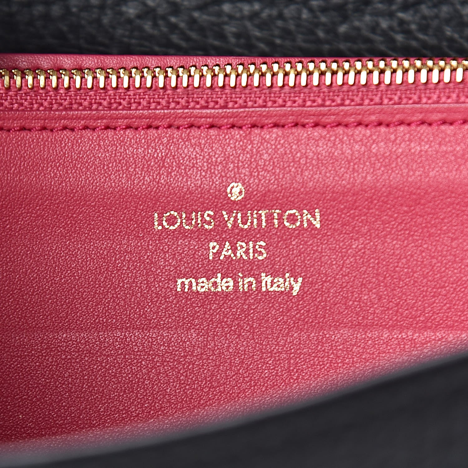 Louis Vuitton Taurillon Capucines Wallet Black 6 of 8
